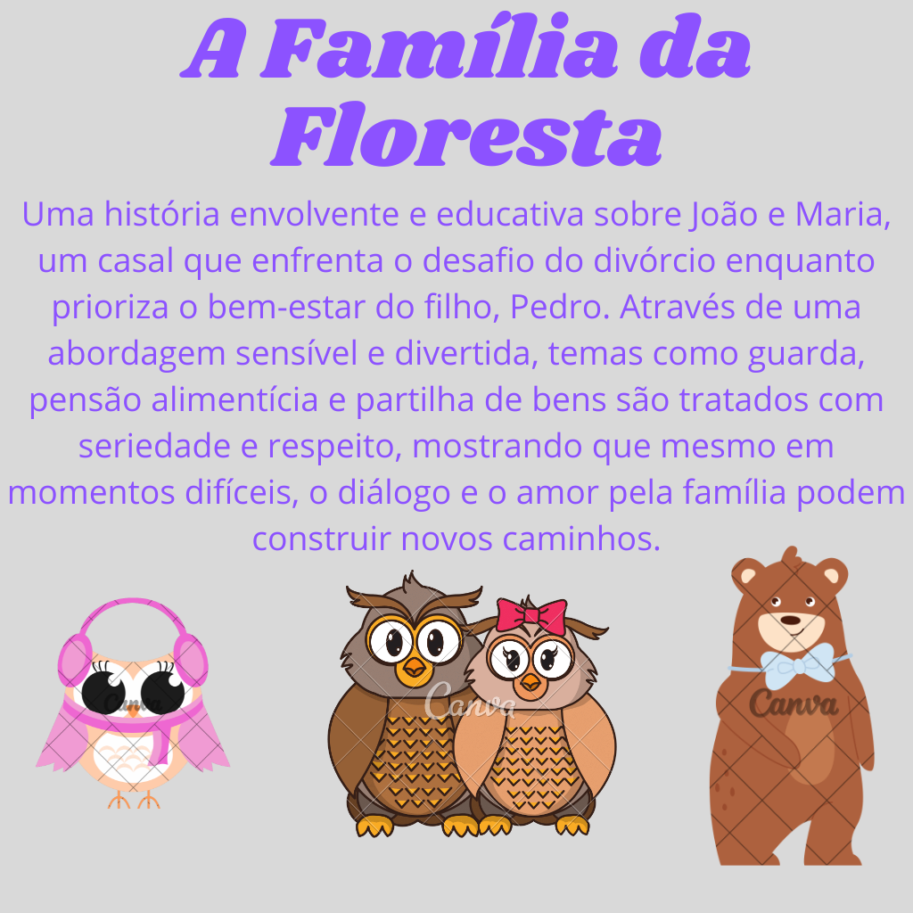 Capa do E-book A Família da Floresta